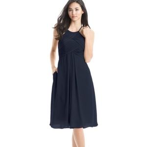 Azazie Dark Navy Bridesmaid Dress